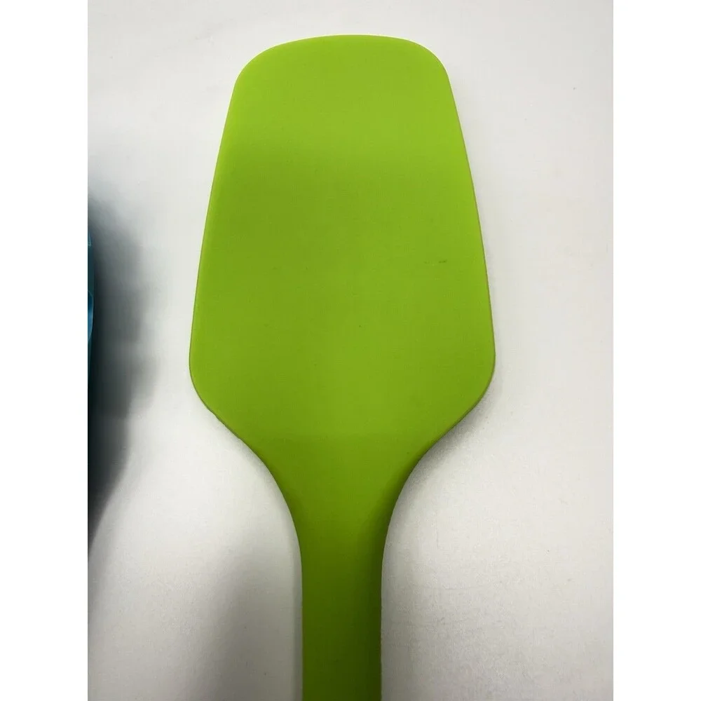 Art + Cook Silicone Kitchen Utensil Set Spoon Spatula Pasta Server 3 Pc Lot